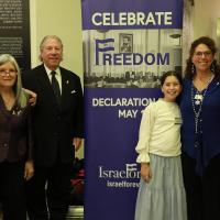 The Heidemans at Declaration Day