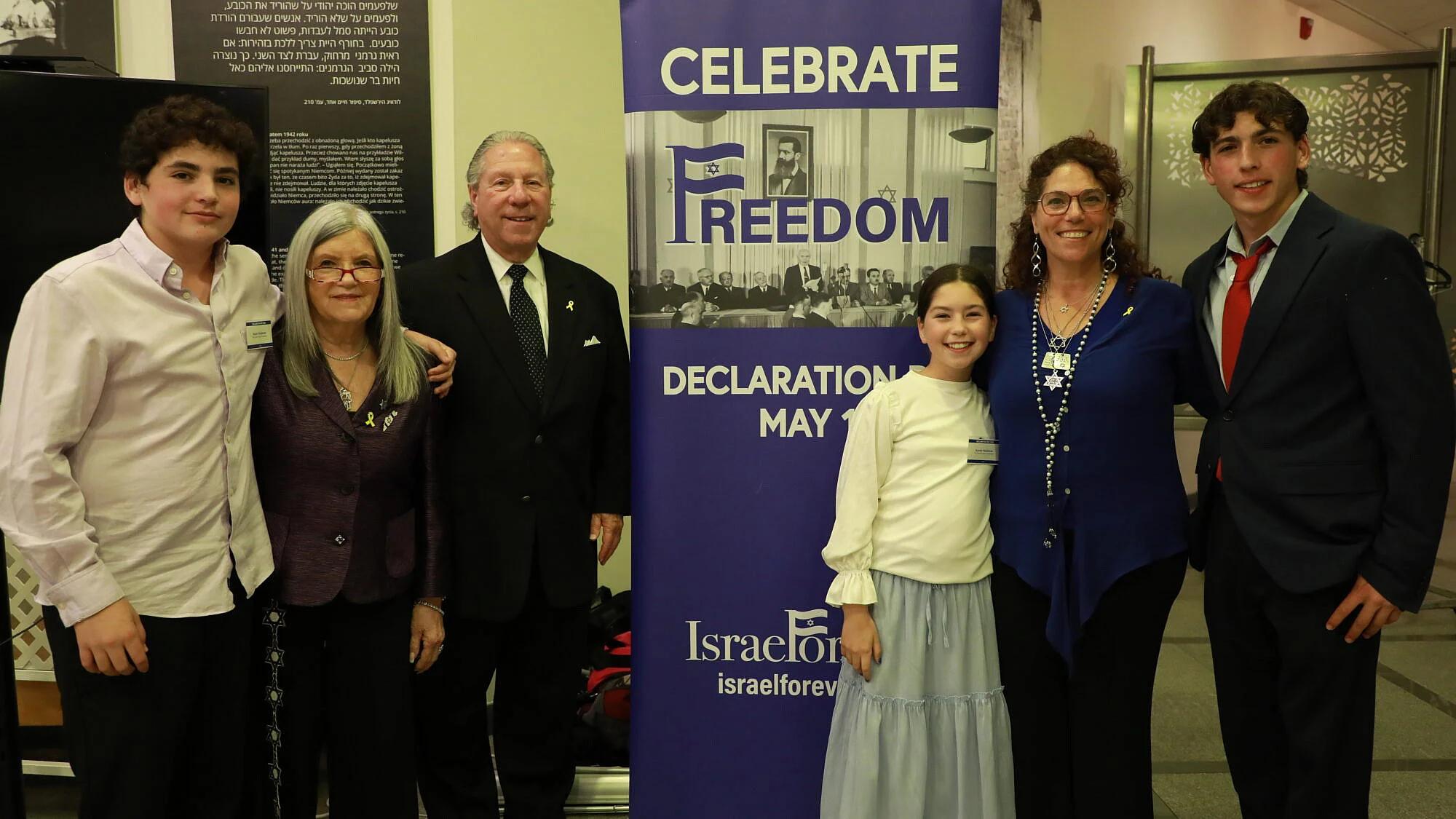 The Heidemans at Declaration Day