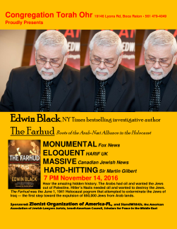 The Farhud and the Arab-Nazi Alliance in the Holocaust