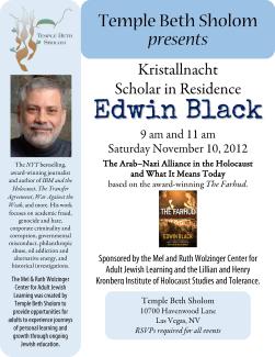 The Arab-Nazi Alliance in the Holocaust for Temple Beth Sholom