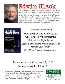 Internal Combustion for USF-St Petersburg