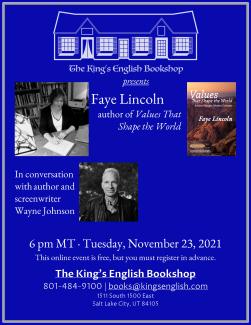 Faye Lincoln on Values at the King's English