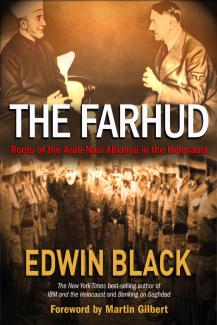 Cover for The Farhud, featuring the famous photo of the Mufti and the Führer