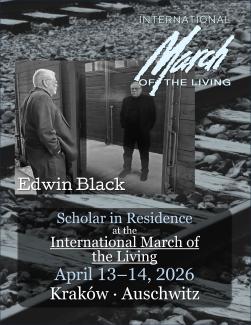 March of the Living 2026 Scholar in Residence